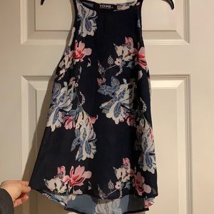 Floral light weight tank